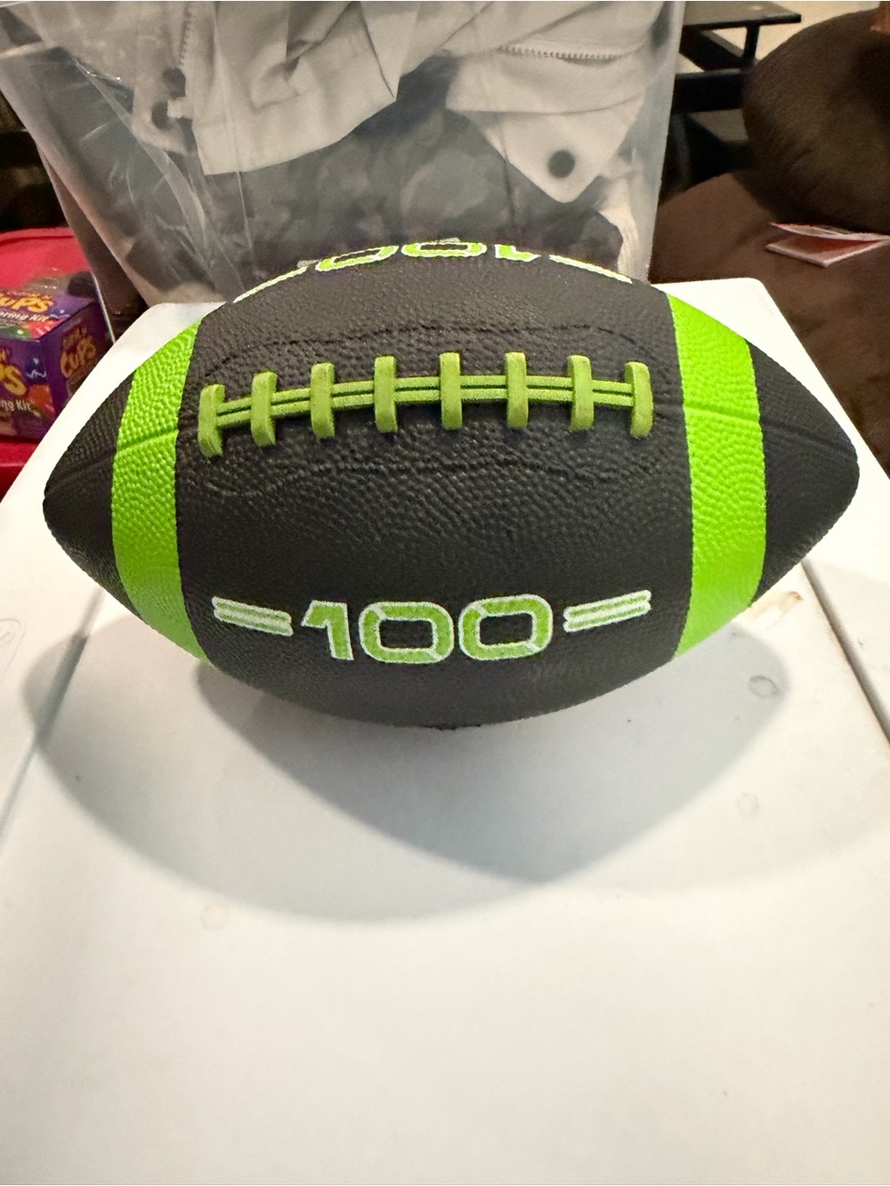 NFL style 100 Classic Youth football black green limited edition